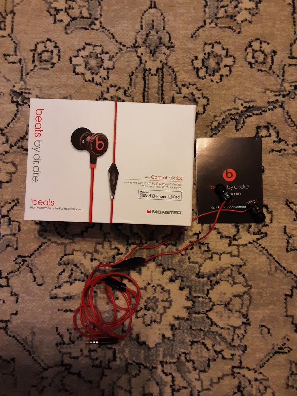 iBeats In-Ear Headphones